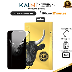 Mua Kính Cường Lực Mipow cho iphone 17 Series Trong Suốt HD  Không Viền Đen  3D Premium   Chống Nhìn Trộm  Ánh Sáng Xanh  Chống Phản Quang  Chống Phản Quang Cao Cấp VITALX AR Mipow Kingbull_ Hàng chính hãng
