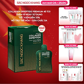 Nước uống Collagen Sắc Ngọc Khang hỗ trợ sáng da, tăng đàn hồi da, mịn màng và tươi tắn