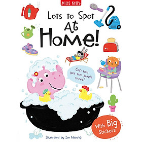 Lots To Spot Sticker Book: At Home!