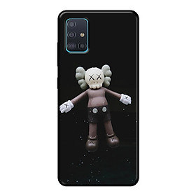 Ốp lưng điện thoại Samsung Galaxy A51 viền dẻo TPU BST KAWS Sesame Street Mẫu 11