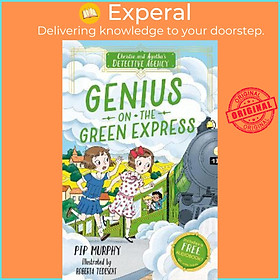 Sách - Genius on the Green Express by Pip Murphy (UK edition, paperback)