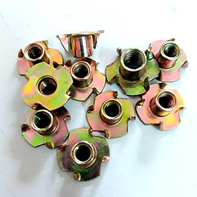 Mua ĐAI ỐC CHẤU BẮT GỖ  100 tán chấu đóng gỗ M5.Tán hoa mai