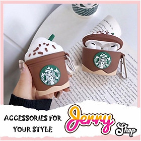 Mua Vỏ bảo vệ bao đựng tai nghe Coffee Starbucks dành cho airpod 1/2/pro