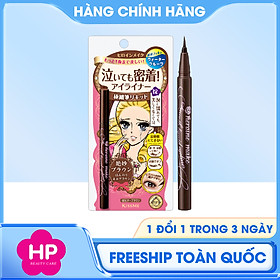 Bút Kẻ Mắt Nước Không Trôi Không Lem Nét Siêu Sắc Mãnh Trong 24h Kissme Heroine Make Smooth Liquid Eyeliner Super Keep ( Màu Nâu 02 )