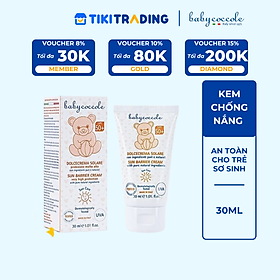 Kem chống nắng SPF50 + Babycoccole 0M