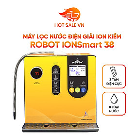 Máy Lọc Nước Điện Giải Ion Kiềm ROBOT IonSmart 38 Nóng Thông Minh Tạo 8