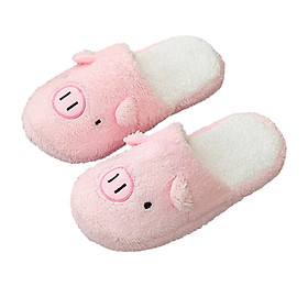 Slippers for Women, Non Slip Soft Household Warm Winter Slippers House Slippers Indoor Shoes for Travel, SPA, Everyday - 40 41