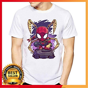 Áo thun Marvel in hình Spider Man Chibi - Form rộng BIGSIZE AZ F1940
