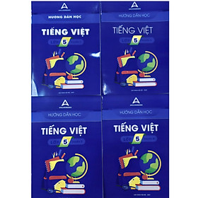 Hình ảnh Sách - Combo 4 cuốn Hướng dẫn học tiếng việt lớp 5 ( trường Archimedes school ) - KL