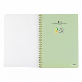 Sổ lò xo 80tr B5 lõi Caro Klong 574