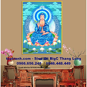 Mua Tranh thêu chữ thập Đức Phật Dược Sư MN0282 chưa thêu