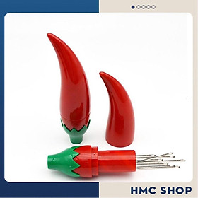 Mua Quả ớt - Bộ 12 Kim Khâu Quần Áo Không Cần Xỏ Chỉ Kèm Hộp Đựng Tiện Dụng