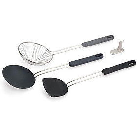 Bộ dụng cụ nấu ăn 3 món Joseph Joseph 10576 Nest Wok Hàng chính hãng