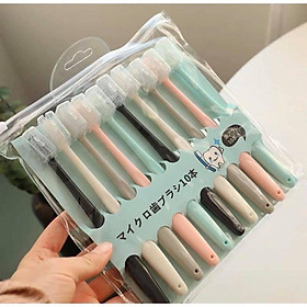 Mua SET 10 CHIẾC BÀN CHẢI NHẬT BẢN