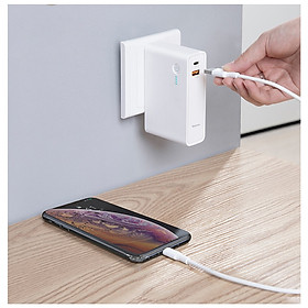 Pin sạc dự phòng kiêm sạc tường Baseus 10000mAh (BS-CHT909) - Hàng chính hãng