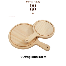 Khay gỗ Decor đựng Piza DOGO1992 chất liệu gỗ thông thân thiện với môi trường