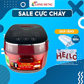 Nồi cơm điện cao tần Sharp 1.8 lít KS-IH191V - Hàng chính hãng