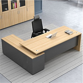 Mua Bàn giám đốc kèm tủ phụ cao cấp BGD02