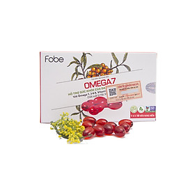 Giảm khô âm đạo, làm đẹp da. Dùng được cho người ăn chay- u xơ - u nang ( Fobe Omega7 ) . Hộp 10 viên.