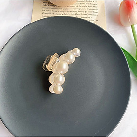 Kẹp tóc càng cua đính ngọc mẫu 1 KAH185