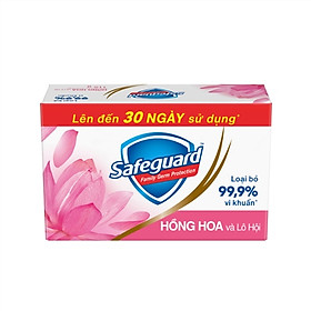 Combo 3 xà phòng Safeguard Hồng hoa & Lô Hội (Hoa Hồng) (115gx3)X24(5.24)