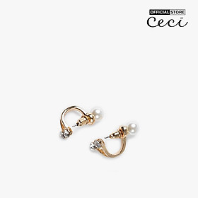 CECI - Khuyên tai nữ xỏ lỗ dáng hở và CC1-09000141