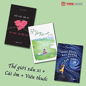 Combo 3q Sách Thế Giới Xấu Xí, Với Anh Em Vẫn Đẹp + Gửi Cậu Một Cái Ôm + Viên Thuốc Bọc Đường Chỉ Dành Cho Trẻ Nhỏ - Om Books