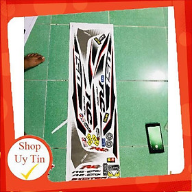 Tem rời ẹc 150 RC xám đỏ đen