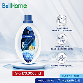 Nước Giặt Xả Công Nghệ Sinh Học Bell Home Hương Cuốn Hút 3,2KG