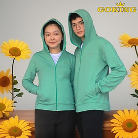 Áo khoác thun da cá GOKING 6 túi, form unisex cho nữ nam, trẻ em. Chống lạnh, giữ ấm, chống nắng, chống tia UV. Hàng hiệu Việt Nam xuất khẩu