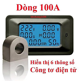 Mua Thiết bị đo công suất 100A công tơ đồng hồ điện tử