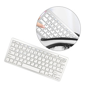 78-Key Spanish Wireless Bluetooth Keyboard Keypad for IOS/Android/Windows