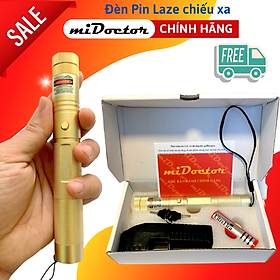Mua Đèn Pin Laze miDoctor Cao Cấp SD Lazer / Laser 303 Full Hộp - Chính Hãng