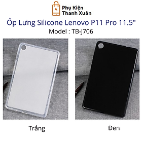Ốp Lưng Silicone dẻo dành cho Lenovo Xiaoxin P11 / P11 Plus - Tặng kèm bút