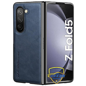 Ốp lưng da dành cho Samsung Galaxy Z Fold5 hàng chính hãng X-Level cao cấp (Tặng 2 túi PVC đựng thẻ ATM)
