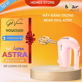 Mua Máy Đánh Trứng  Đánh Bột Cầm Tay BEAR DDQ-A01G1 5 Tốc Độ Công Suất 125 W - Hàng Chính Hãng