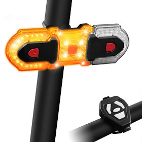 Đèn LED xe đạp không dây không thấm nước cảnh báo an toàn