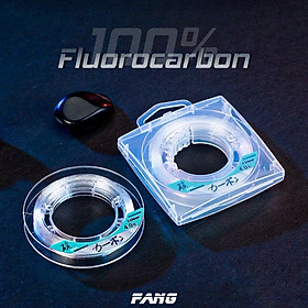 Dây Câu Đài Carbon Thẻo Câu Đài 50m, 100% Fluorocarbon Nguyên Liệu Nhật Bản Cao Cấp