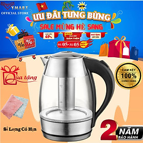 Mua Ấm Đun Siêu Tốc Thủy Tinh 1.8L Lebenlang LBLB2226 Kèm Lõi Lọc - Hàng Chính Hãng