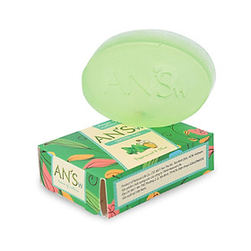 Combo 3 Xà Phòng Thiên Nhiên AN'Sw Tinh Dầu Bạc Hà Trà Xanh 100g