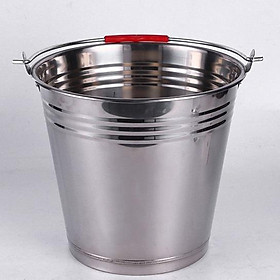 Mua Xô inox đựng đá đựng nước có quai xách