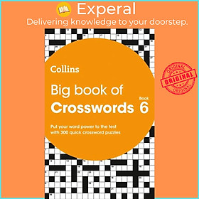 Sách - Big Book of Cross 6 - 300 Quick Cros Puzzles by Collins Puzzles (UK edition, paperback)
