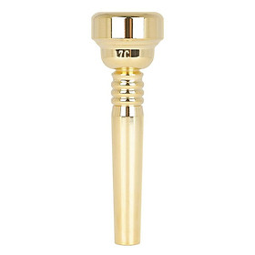 Gold Plated Brass Trumpet Mouthpiece, 17C NEW!