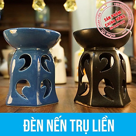 Đèn xông tinh dầu Bát Tràng men đẹp, bền (giao hàng ngẫu nhiên)