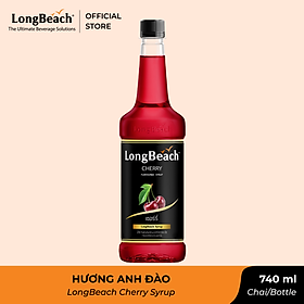 Siro Anh Đào - LongBeach Cherry Flavoured Syrup 740 ml