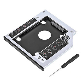 Mua Caddy bay chuẩn SATA 9.5mm 12.7mm nhôm sần cao cấp  tặng tovit