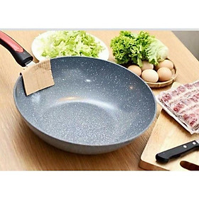 CHẢO VÂN ĐÁ SÂU LÒNG 32CM TIỆN DỤNG