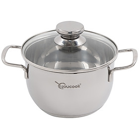 Mua Nồi Inox 3 Đáy You Cook Thân Côn 18cm