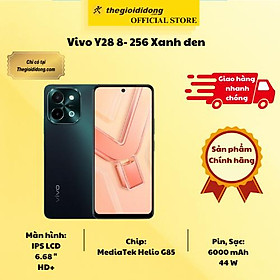 Mua Vivo Y28 8- 256 Xanh đen - Hàng Chính Hãng