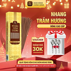 Nhang Trầm Cao Cấp – Hộp Vàng | Bảo Trầm – Nhang Thơm Thanh Tịnh – Sạch – Tự Nhiên